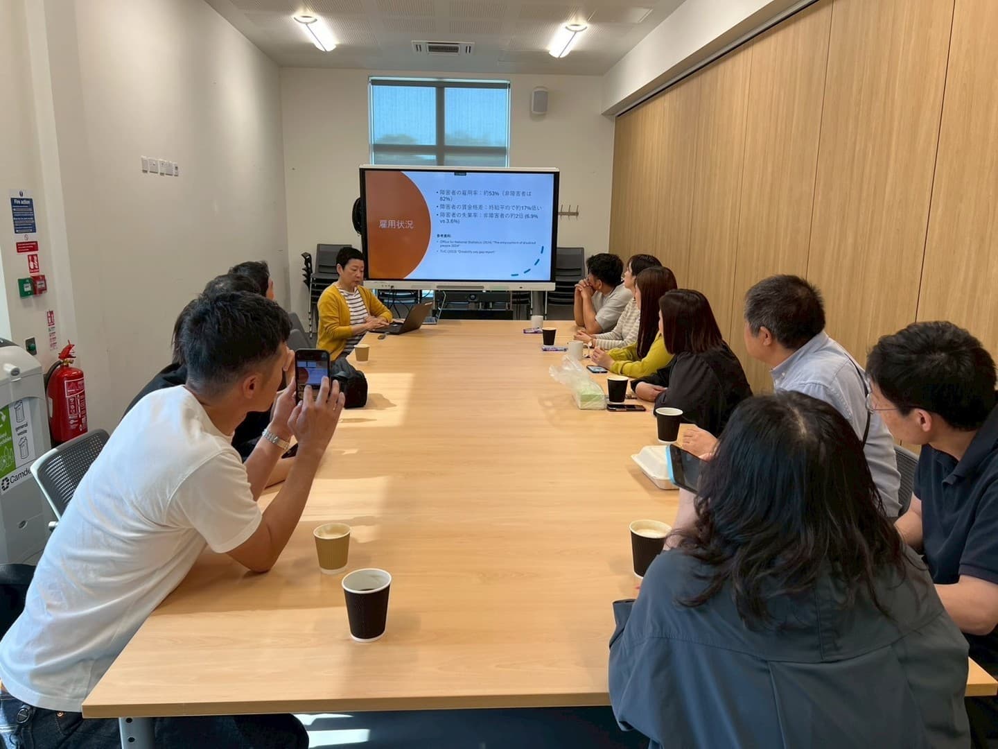 レクチャー風景